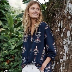 Madewell Folk Stitch Popover